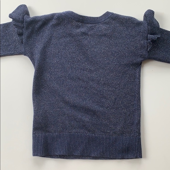 🎉LIKE NEW🎉 GAP RUFFLE SWEATER - Picture 4 of 8